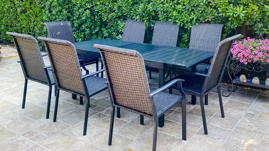 Beautiful Pictures of Our Extendable Table Set By Customers