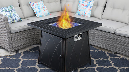 Gas Fire Pit Tables That Make a Warm Winter Party!