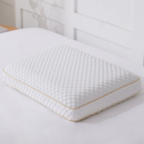 Ergonomic Dual-Firmness Memory Foam Pillow with Better Support