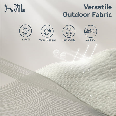 15ft Double-Sided Extra Large Patio Twin Umbrella (Base Included)