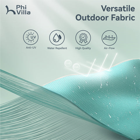 15ft Double-Sided Extra Large Patio Twin Umbrella (Base Included)