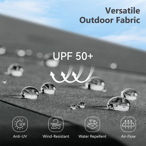 10ft Square/ Rectangular Patio Cantilever Offset Umbrellas for Garden, Pool
