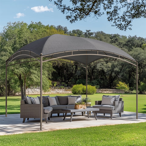 Stylish 10' X 13' Patio Canopy Tent for Outdoor Relaxation and Barbecues