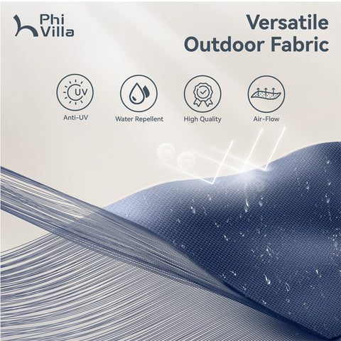 15ft Double-Sided Extra Large Patio Twin Umbrella (Base Included)