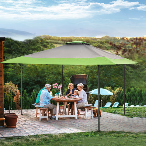 13' x 13' Pop-up Instant Shelter Outdoor Canopy with Wheeled Bag