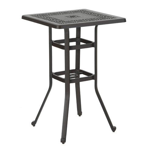 41" Height Cast Aluminum Patio Outdoor Pub High Round/Square Bar Table