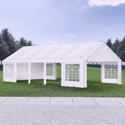 20'x40' Tent for Party Large Wedding Birthday Party Event Canopy Shelters with Heavy Duty Design Includes Carry Bag