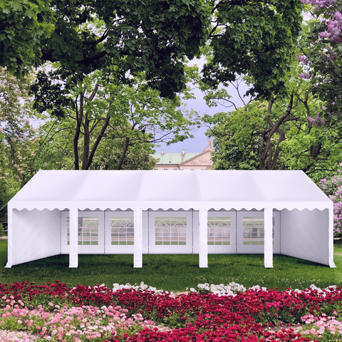 20'x40' Tent for Party Large Wedding Birthday Party Event Canopy Shelters with Heavy Duty Design Includes Carry Bag