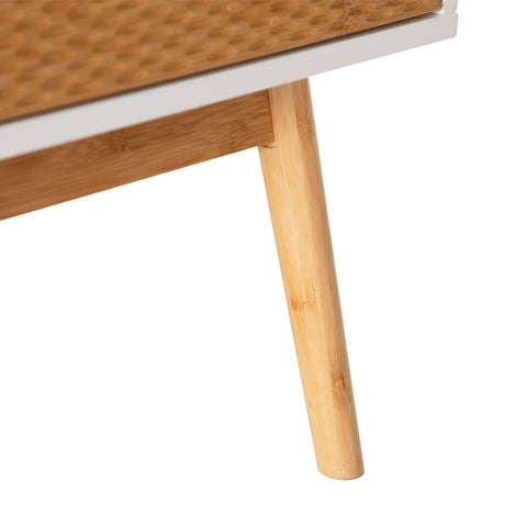 Elegant Bamboo 3 Drawer Chest