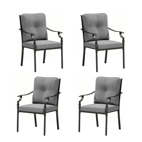 Vintage American Patio Dining Fixed & Swivel Chairs