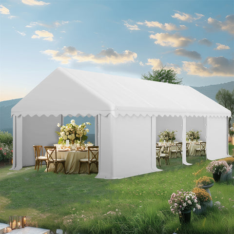 Party Tent Outdoor Gazebo Wedding Canopy with Multi-purpose