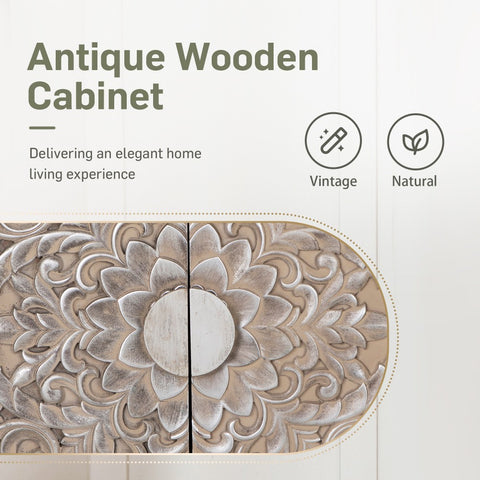 Vintage & Luxury Accent Storage Cabinet