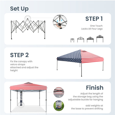 10'x10' Pop-up Tent with Storage Bag and Roller Bag for Camping Party and Barbecue
