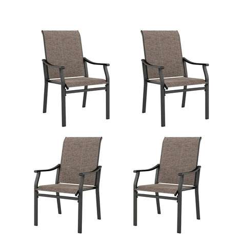 Fixed & Swivel Ergo Sling Patio Chairs