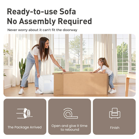 3 Seat Convertible L-Shaped Sectional Sofa Couch for Living Room