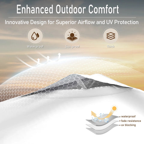 10'x10' Pop-up Canopy Tent with 3 Adjustable Height and Roller Bag