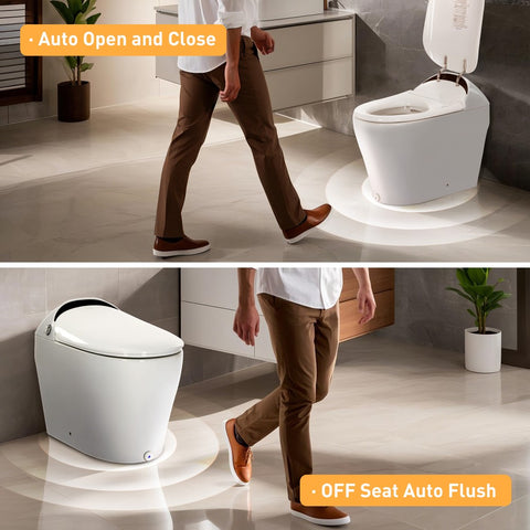 TSUNAMI FLUSH One Piece Smart Bidet Toilet With Unique Health Care Wash Mode