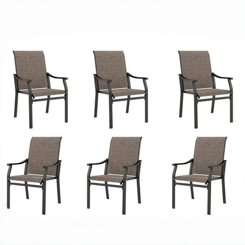 Fixed & Swivel Ergo Sling Patio Chairs