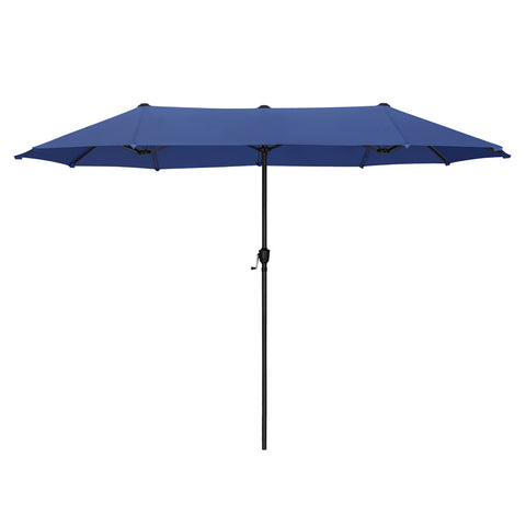 13ft Large Double-Sided Outdoor Patio Umbrella