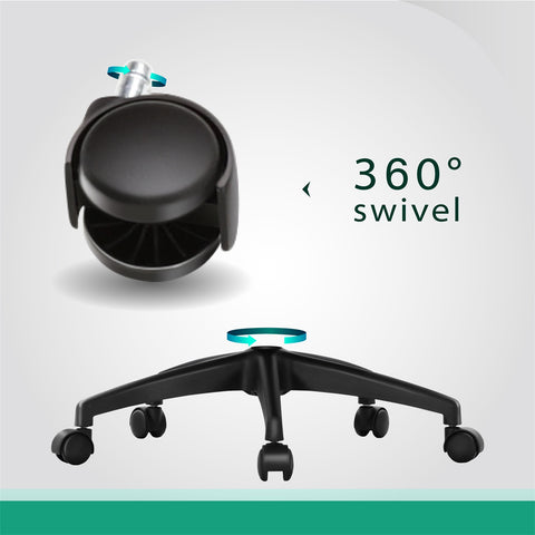 Ergonomic Mesh Office Chair with Adjustable Lumbar Support & Flip-Up Armrests for Home Office & Back-to-School
