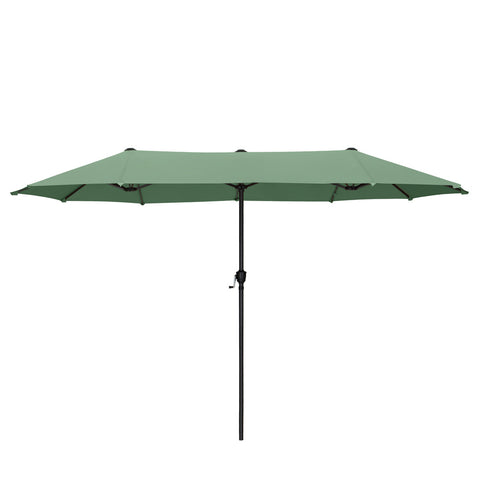 13ft Large Double-Sided Outdoor Patio Umbrella