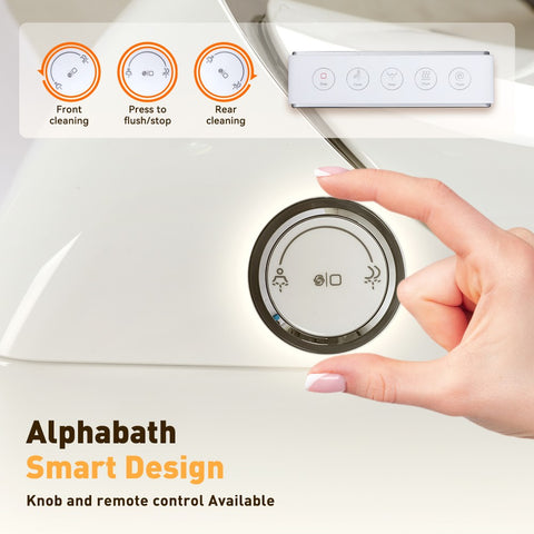 TSUNAMI FLUSH One Piece Smart Bidet Toilet With Unique Health Care Wash Mode