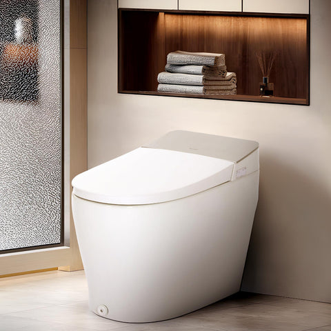 TSUNAMI FLUSH One Piece Smart Bidet Toilet With Unique Health Care Wash Mode