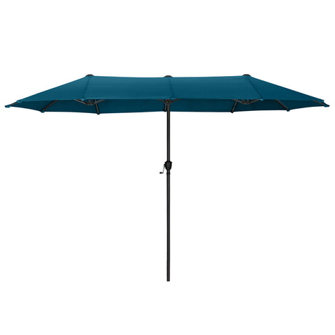 13ft Large Double-Sided Outdoor Patio Umbrella
