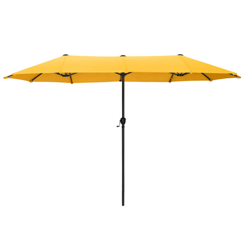 13ft Large Double-Sided Outdoor Patio Umbrella
