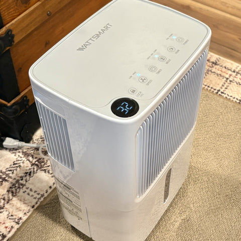 High Efficiency Home Dehumidifier with 3 Modes for Large Room