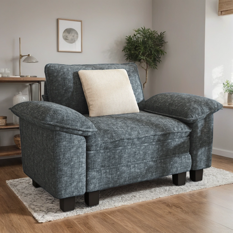 Cloud-Like Chenille Living Room Sofa Couch