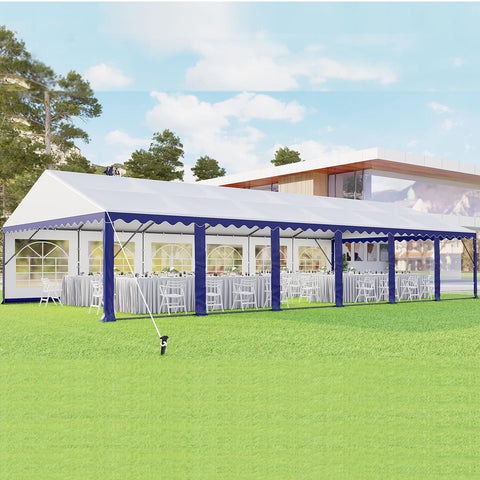 20'x40' Tent for Party Large Wedding Birthday Party Event Canopy Shelters with Heavy Duty Design Includes Carry Bag