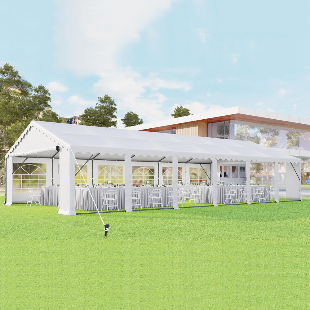 20'x40' Tent for Party Large Wedding Birthday Party Event Canopy Shelters with Heavy Duty Design Includes Carry Bag
