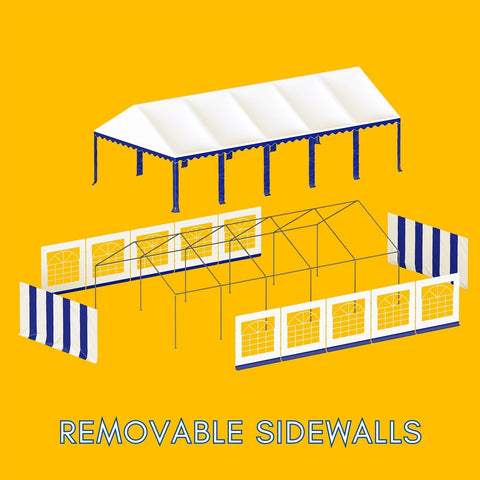 20'x40' Tent for Party Large Wedding Birthday Party Event Canopy Shelters with Heavy Duty Design Includes Carry Bag