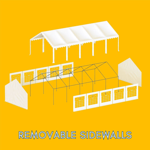 20'x40' Tent for Party Large Wedding Birthday Party Event Canopy Shelters with Heavy Duty Design Includes Carry Bag