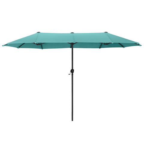 13ft Large Double-Sided Outdoor Patio Umbrella