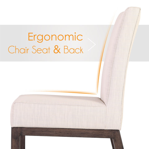 Textilene Fabric Padded Fixed Patio Lounge Chairs, Set of 2