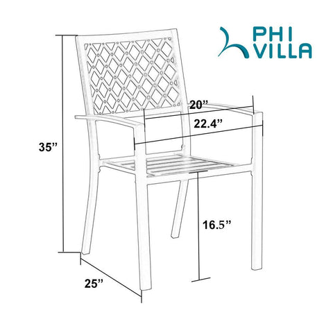 9-piece / 7-piece Patio Dining Sets Expandable Table and Classic Steel Chairs
