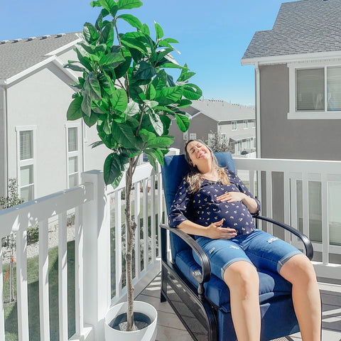 Adjustable Patio Metal Relaxing Recliner Lounge Chair