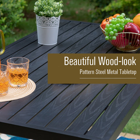 Phi Villa 5 Piece Bar Height Dining Set