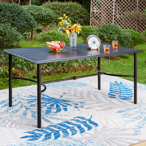 67" x 38" Steel Rectangle Table