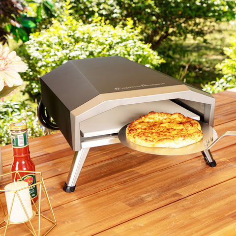 60s Quick Roast Propane Gas Outdoor Pizza Oven for 13" Pizza