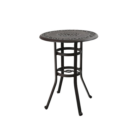 41" Height Cast Aluminum Patio Outdoor Pub High Round/Square Bar Table