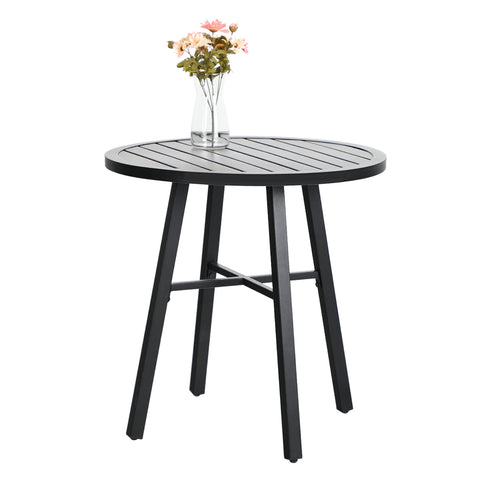 Steel Round Side Table